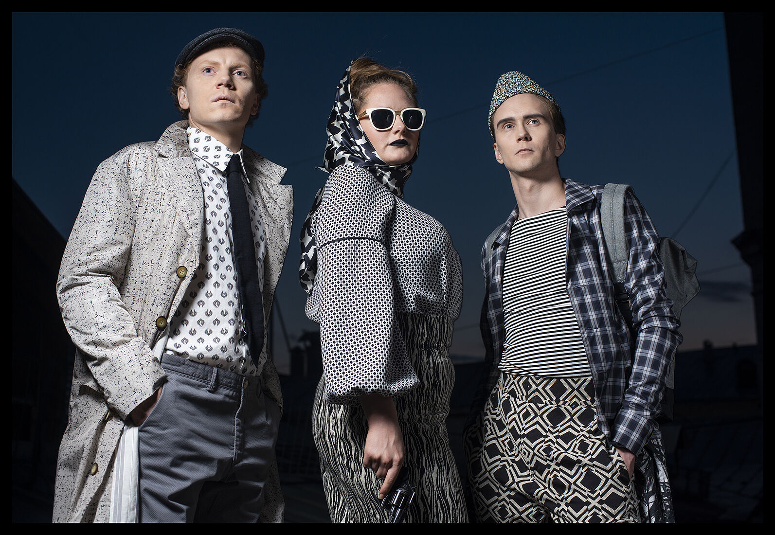 Promo for Oleg Dobrovolsky’s play based on the play by Friedrich Durrenmatt, costume designer Anastasia Nefedova, Stanislavsky Electric theater.